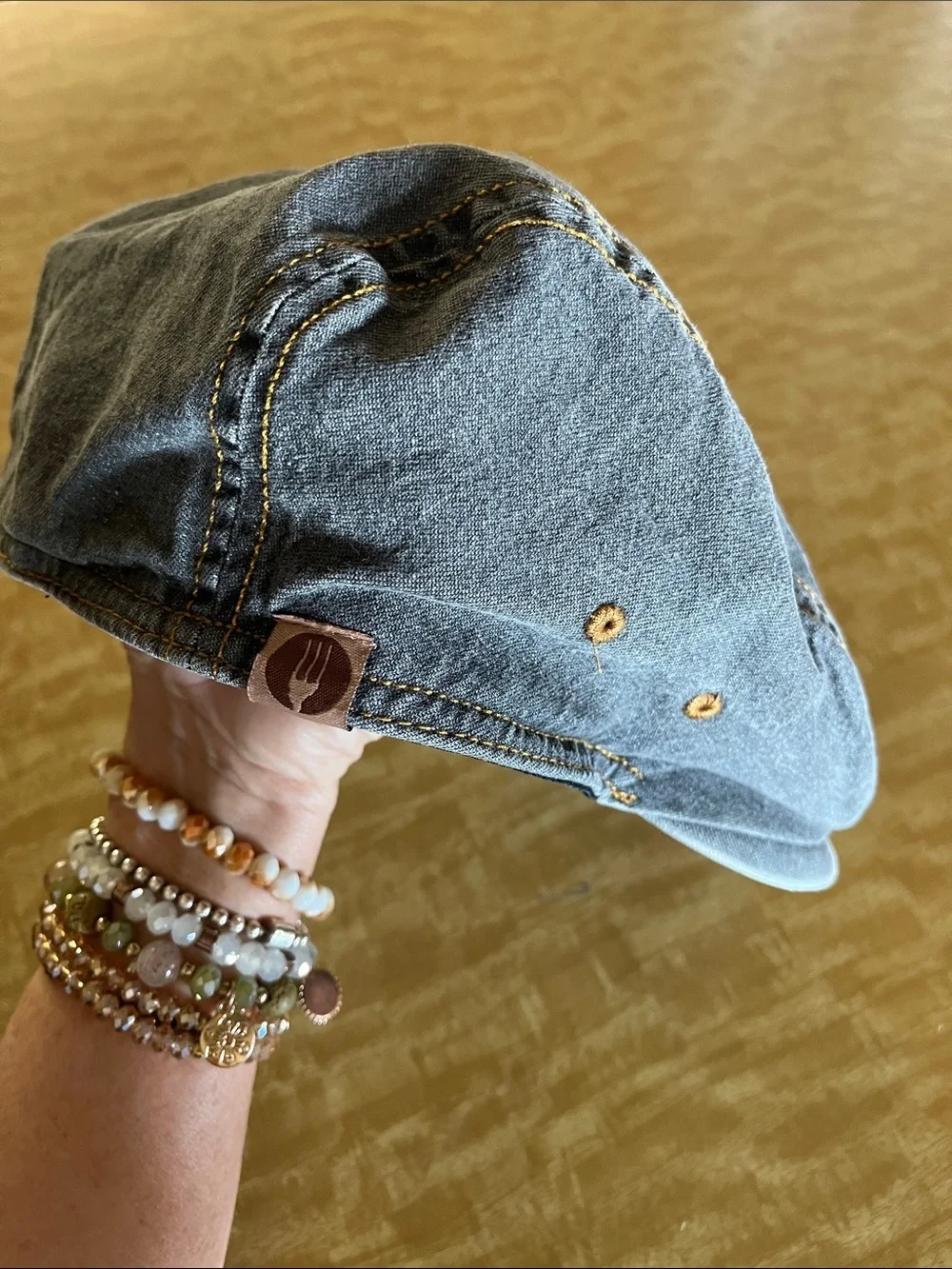 Chef Works Unisex Distressed Denim Style Cook /Driver